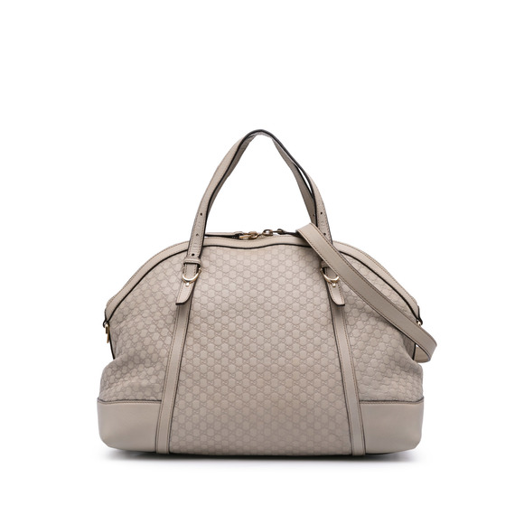 Pre-Loved Gucci Large Microguccissima Nice Dome Satchel - Picture 1 of 9